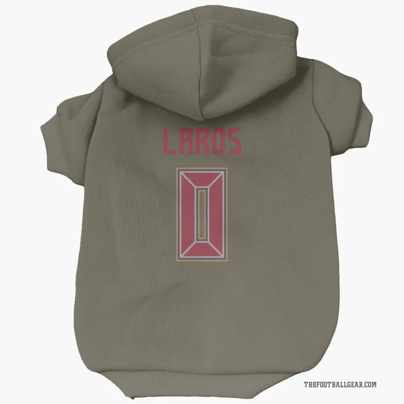 Aidan Laros Olive Tampa Bay Buccaneers Cat & Dog Pet Hoodie