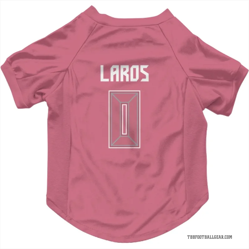 Aidan Laros  Pink Tampa Bay Buccaneers  Cat & Dog Pet Jersey