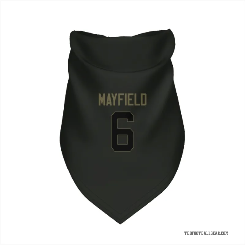 Baker Mayfield Black Tampa Bay Buccaneers Service Cat & Dog Pet Bandana
