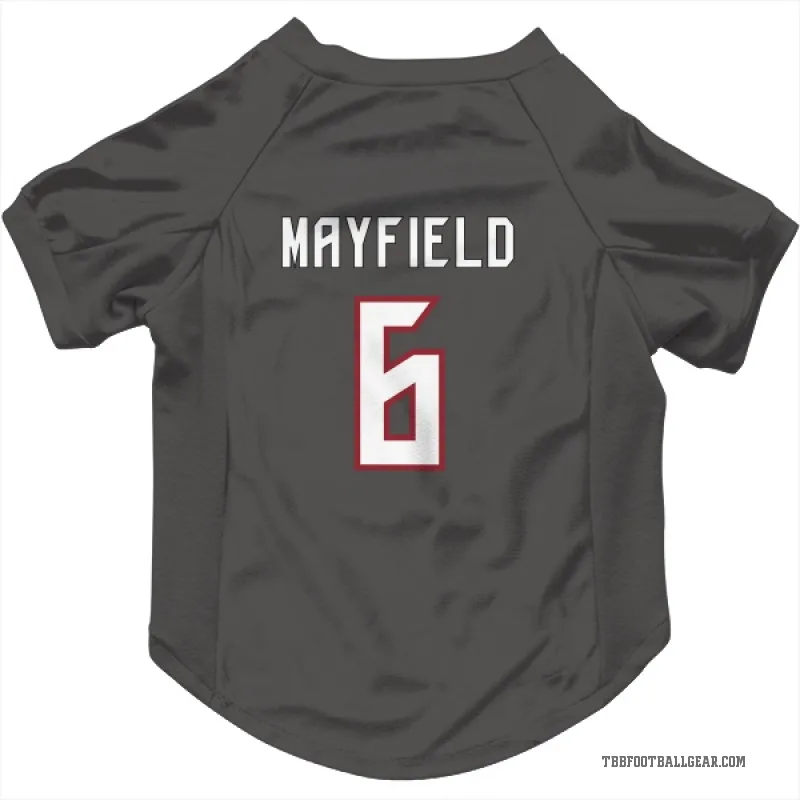 Baker Mayfield Tampa Bay Buccaneers Pewter Cat & Dog Pet Jersey