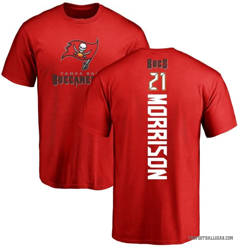 Benjamin Morrison Men's Red Tampa Bay Buccaneers Backer T-Shirt -
