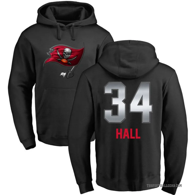 Bryce Hall Youth Black Tampa Bay Buccaneers Midnight Mascot Pullover Hoodie