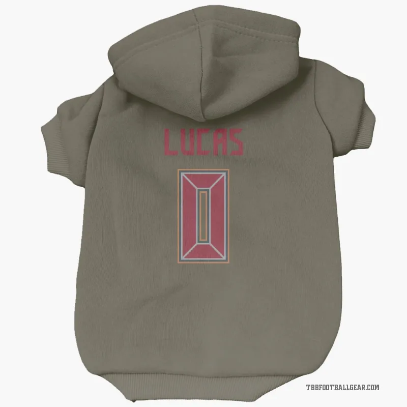Chase Lucas  Olive Tampa Bay Buccaneers  Cat & Dog Pet Hoodie