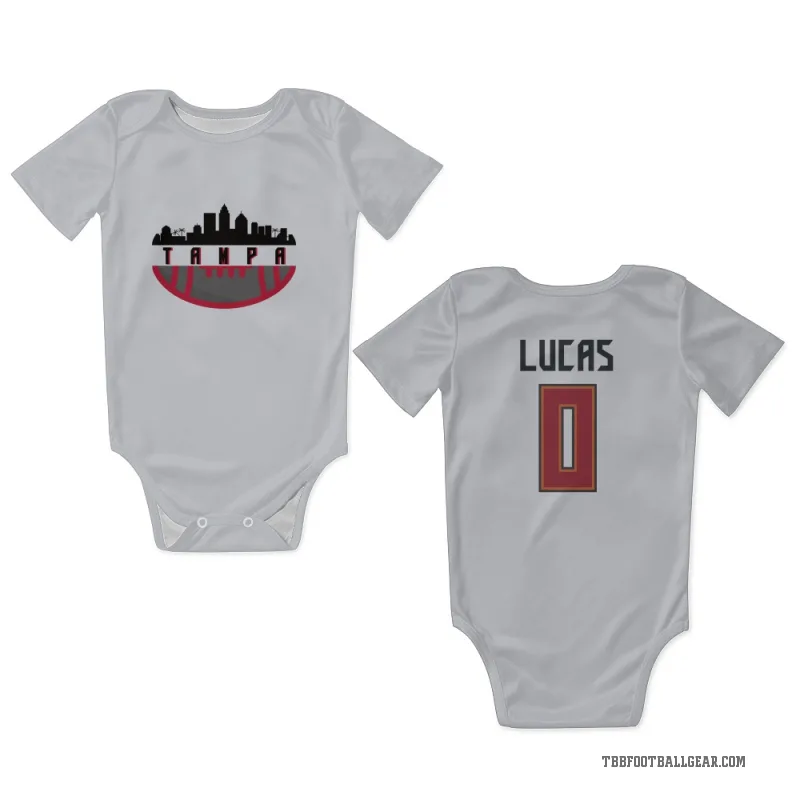 Chase Lucas  White Tampa Bay Buccaneers  Newborn & Infant Bodysuit
