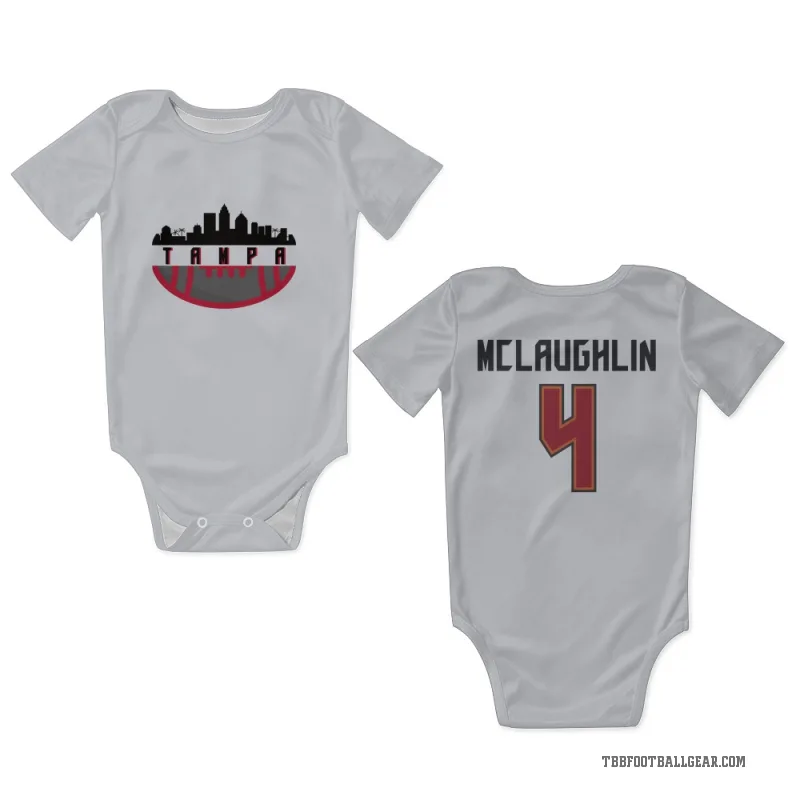 Chase McLaughlin  White Tampa Bay Buccaneers  Newborn & Infant Bodysuit