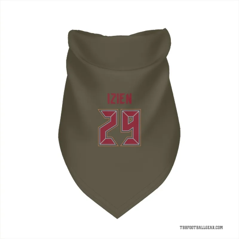 Christian Izien  Olive Tampa Bay Buccaneers  Cat & Dog Pet Bandana