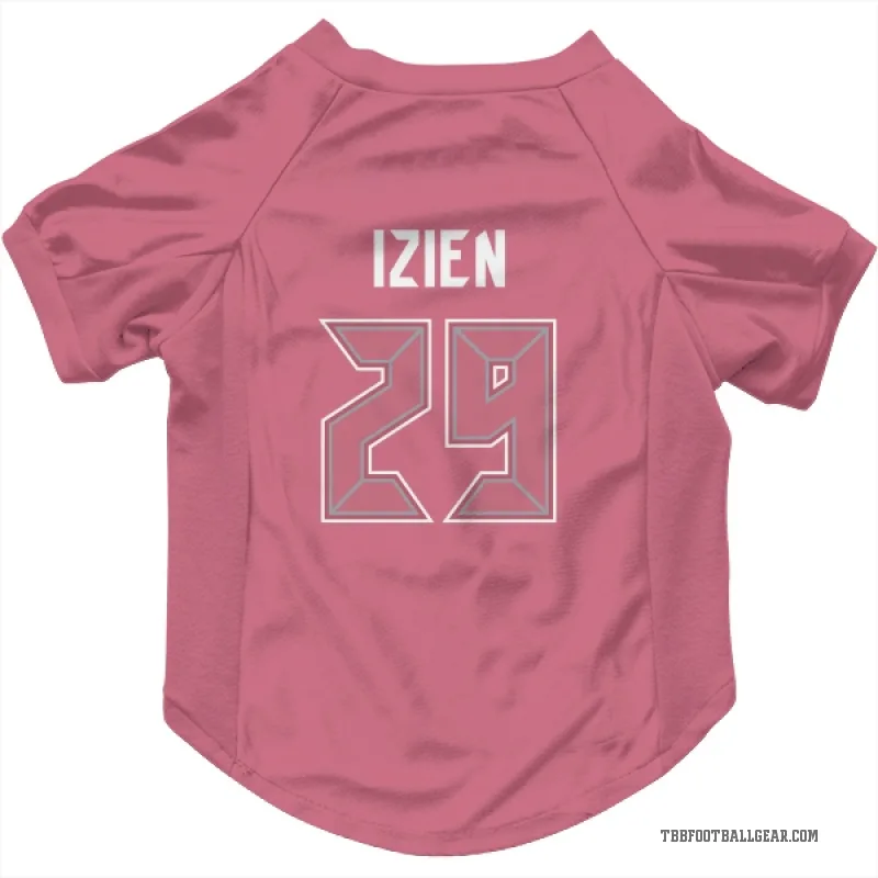Christian Izien  Pink Tampa Bay Buccaneers  Cat & Dog Pet Jersey