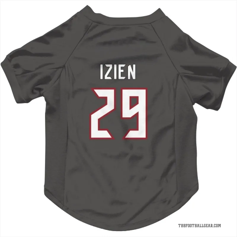 Christian Izien  Tampa Bay Buccaneers   Pewter Cat & Dog Pet Jersey