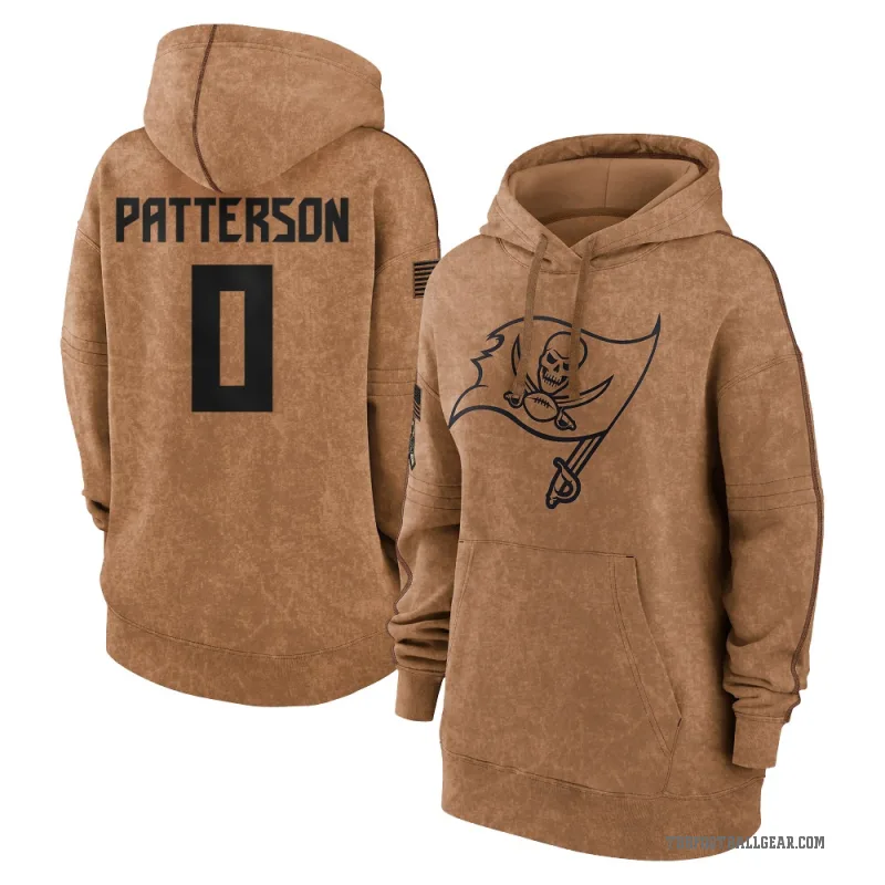 Dean Patterson Women's Brown Tampa Bay Buccaneers 2023 Salute To Service Pullover Hoodie