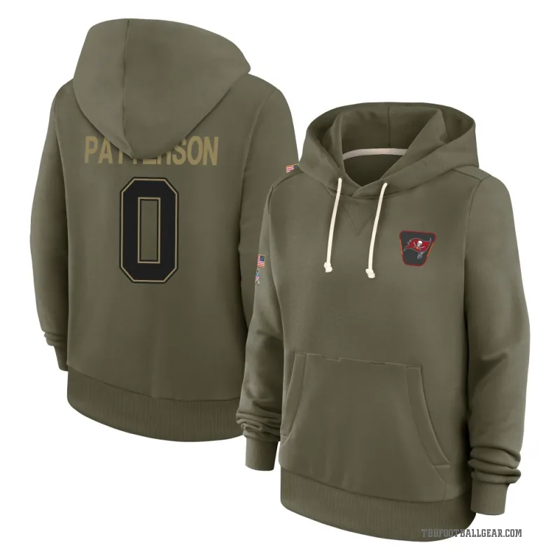 Dean Patterson Women's Olive Tampa Bay Buccaneers 2025 Salute to Service Hoodie