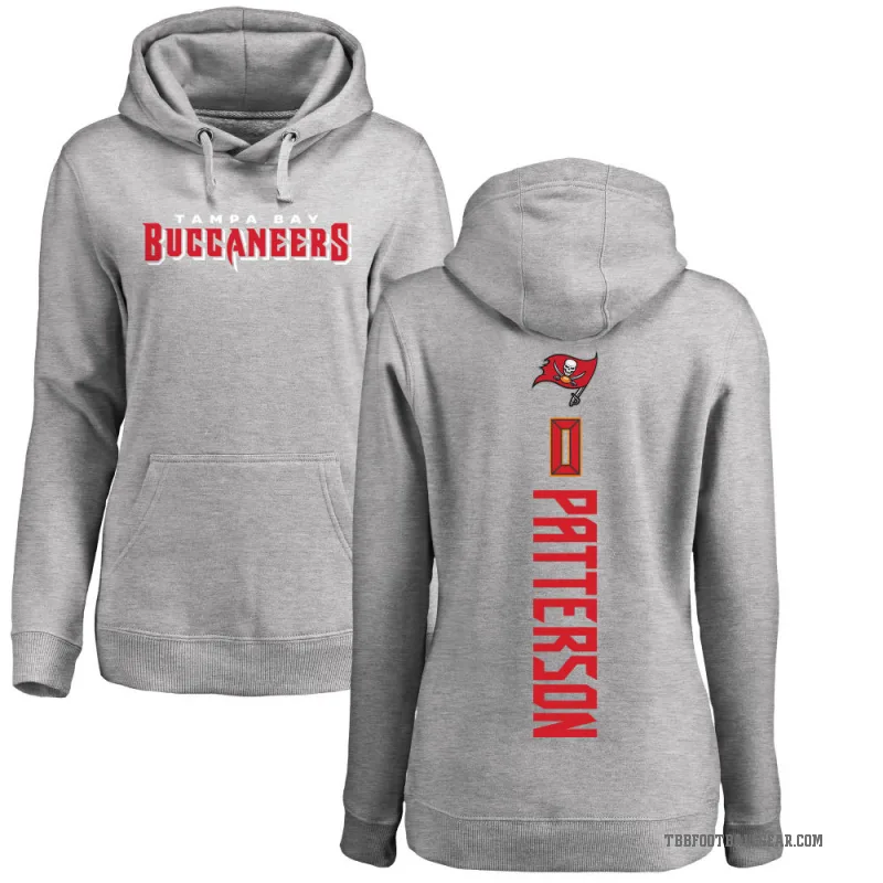 Dean Patterson Women's Tampa Bay Buccaneers Pro Line Ash Backer Pullover Hoodie