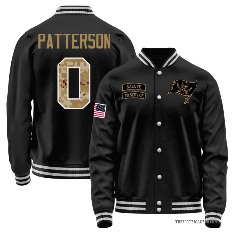 Dean Patterson Youth Black Tampa Bay Buccaneers Salute to Service Sideline Performance Jacket