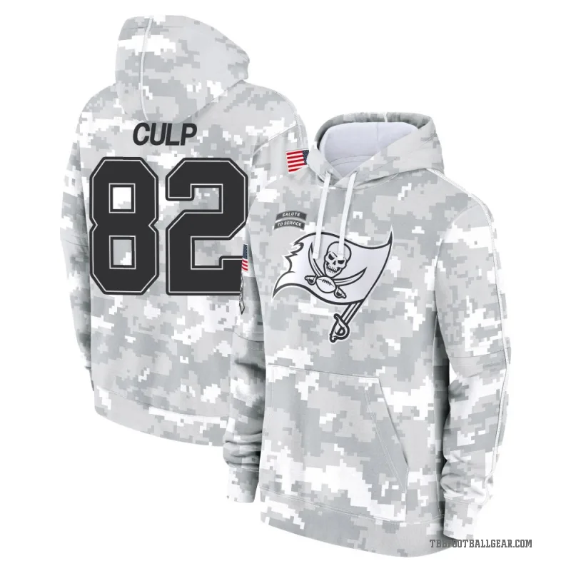 Devin Culp Men's Camo Tampa Bay Buccaneers Arctic 2024 Salute to Service Club Fleece Pullover Hoodie