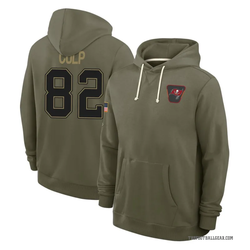 Devin Culp Men's Olive Tampa Bay Buccaneers 2025 Salute to Service Hoodie