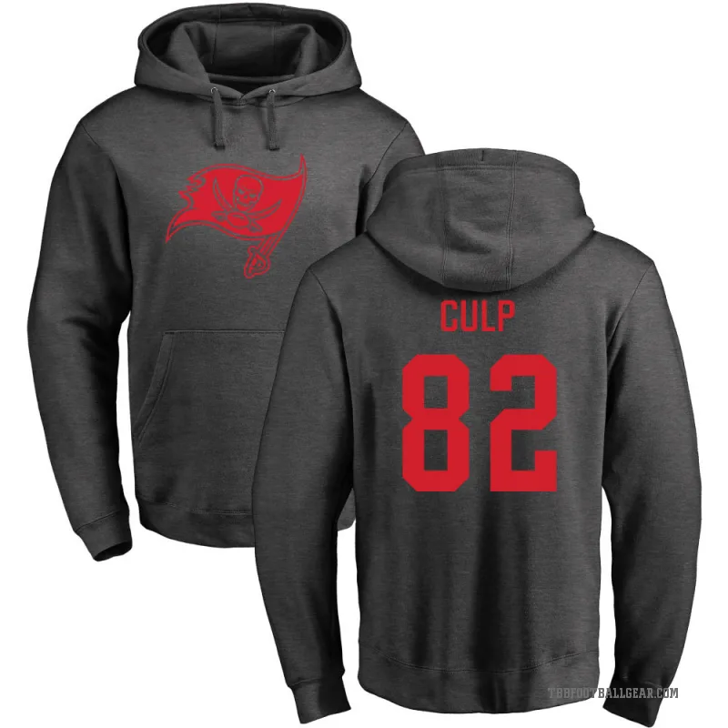 Devin Culp Men's Tampa Bay Buccaneers Pro Line by Branded Ash One Color Pullover Hoodie