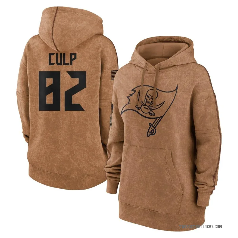 Devin Culp Women's Brown Tampa Bay Buccaneers 2023 Salute To Service Pullover Hoodie