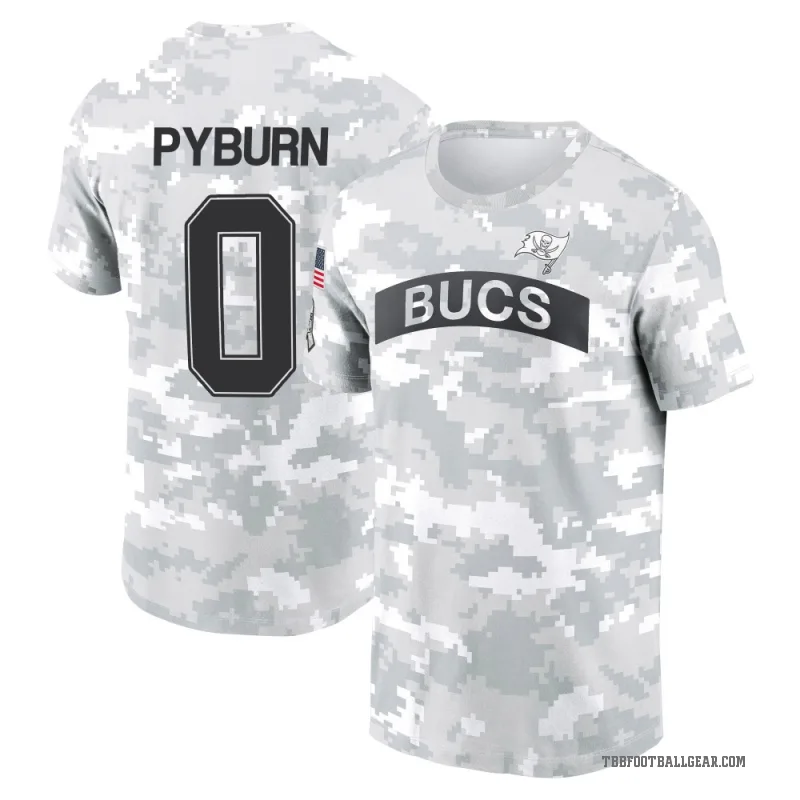 Jack Pyburn Youth Camo Tampa Bay Buccaneers Arctic 2024 Salute to Service Performance T-Shirt