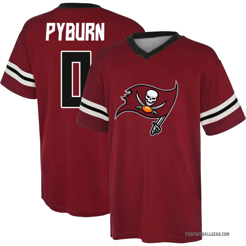 Jack Pyburn Youth Red Tampa Bay Buccaneers Game Day V-Neck T-Shirt