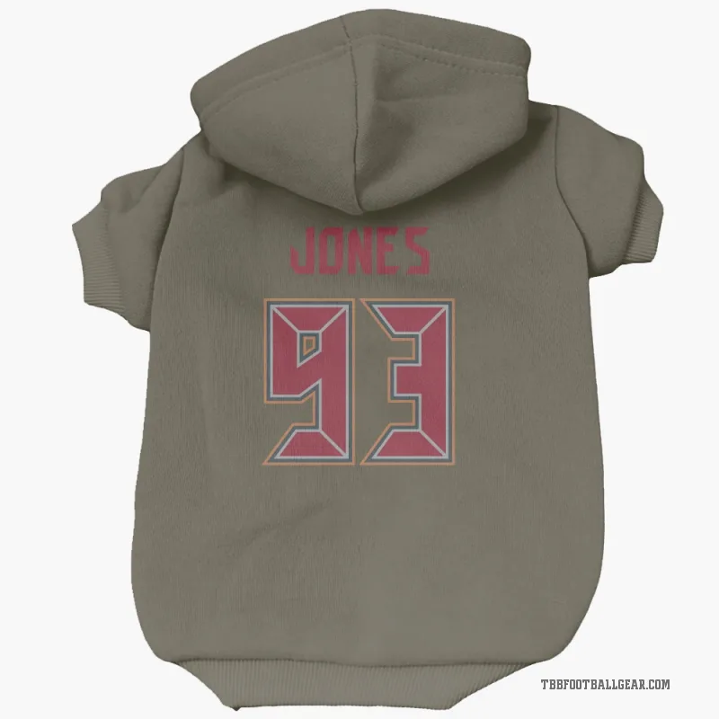 Jayson Jones  Olive Tampa Bay Buccaneers  Cat & Dog Pet Hoodie