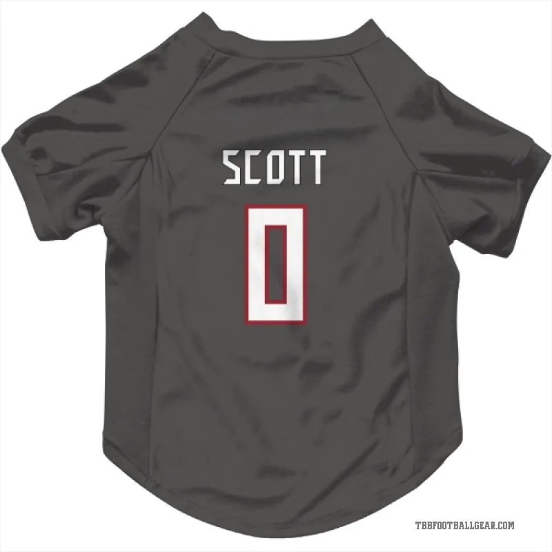 Keionte Scott  Tampa Bay Buccaneers   Pewter Cat & Dog Pet Jersey