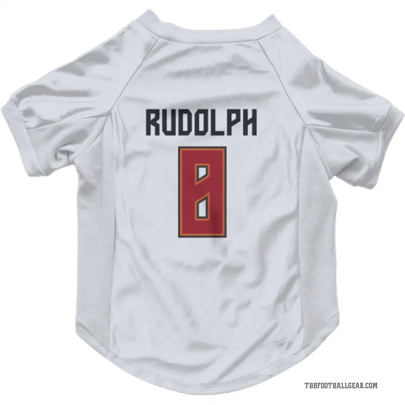 Kyle Rudolph  White Tampa Bay Buccaneers  Cat & Dog Pet Jersey