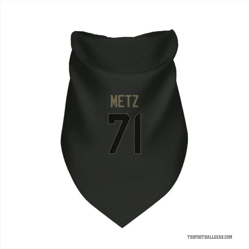 Lorenz Metz  Black Tampa Bay Buccaneers  Service Cat & Dog Pet Bandana