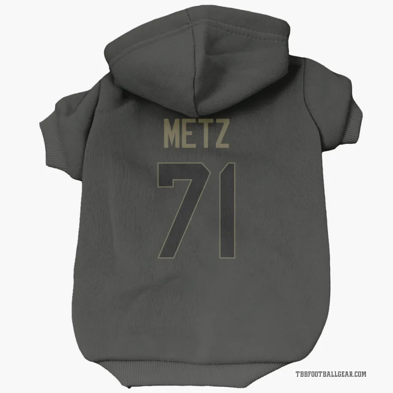 Lorenz Metz  Black Tampa Bay Buccaneers  Service Cat & Dog Pet Hoodie