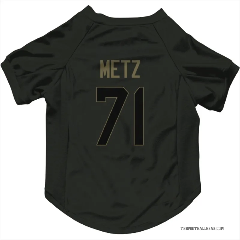 Lorenz Metz  Black Tampa Bay Buccaneers  Service Cat & Dog Pet Jersey