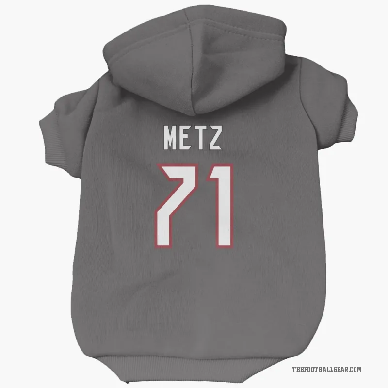 Lorenz Metz  Tampa Bay Buccaneers   Pewter Cat & Dog Pet Hoodie