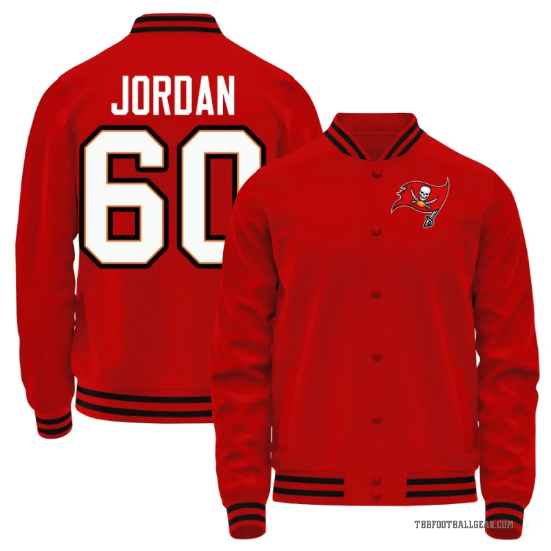 Mike Jordan Youth Red Tampa Bay Buccaneers Full-Snap Jacket
