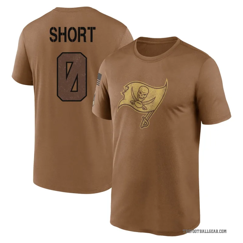 Noah Short Men's Brown Tampa Bay Buccaneers 2023 Salute To Service Performance T-Shirt