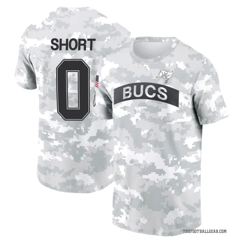 Noah Short Men's Camo Tampa Bay Buccaneers Arctic 2024 Salute to Service Performance T-Shirt