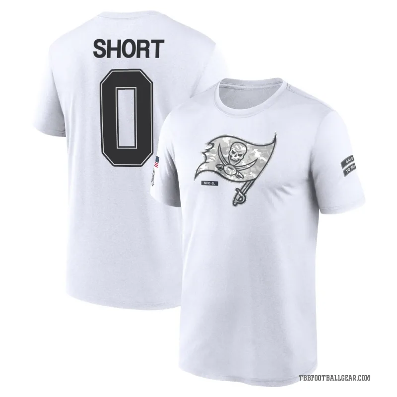 Noah Short Youth White Tampa Bay Buccaneers 2024 Salute to Service Performance T-Shirt