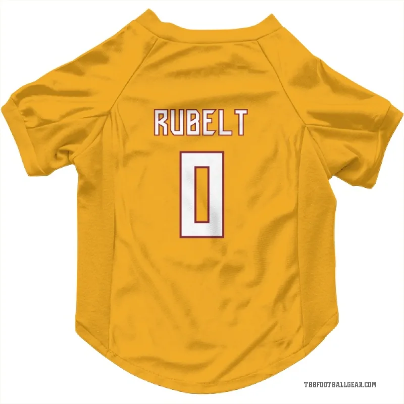 Paul Rubelt  Orange Tampa Bay Buccaneers  Cat & Dog Pet Jersey