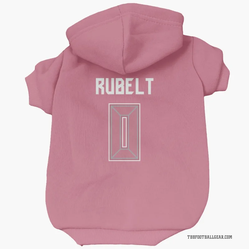 Paul Rubelt  Pink Tampa Bay Buccaneers  Cat & Dog Pet Hoodie