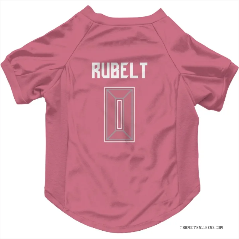 Paul Rubelt  Pink Tampa Bay Buccaneers  Cat & Dog Pet Jersey