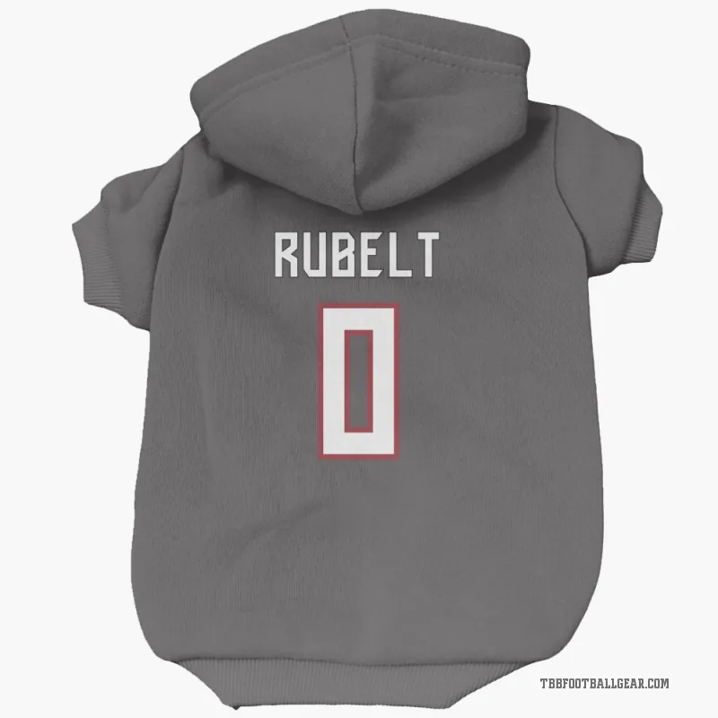 Paul Rubelt  Tampa Bay Buccaneers   Pewter Cat & Dog Pet Hoodie