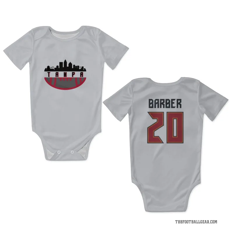 Ronde Barber  White Tampa Bay Buccaneers  Newborn & Infant Bodysuit