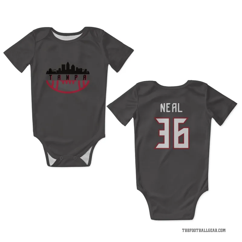 Ryan Neal  Tampa Bay Buccaneers   Pewter Newborn & Infant Bodysuit