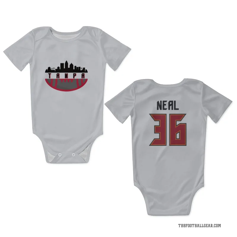 Ryan Neal  White Tampa Bay Buccaneers  Newborn & Infant Bodysuit