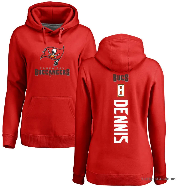 SirVocea Dennis Women's Red Tampa Bay Buccaneers Pro Line Backer Pullover Hoodie